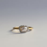 tulle south sea pearl ring