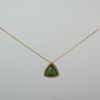 mille bi-color tourmaline diamond necklace