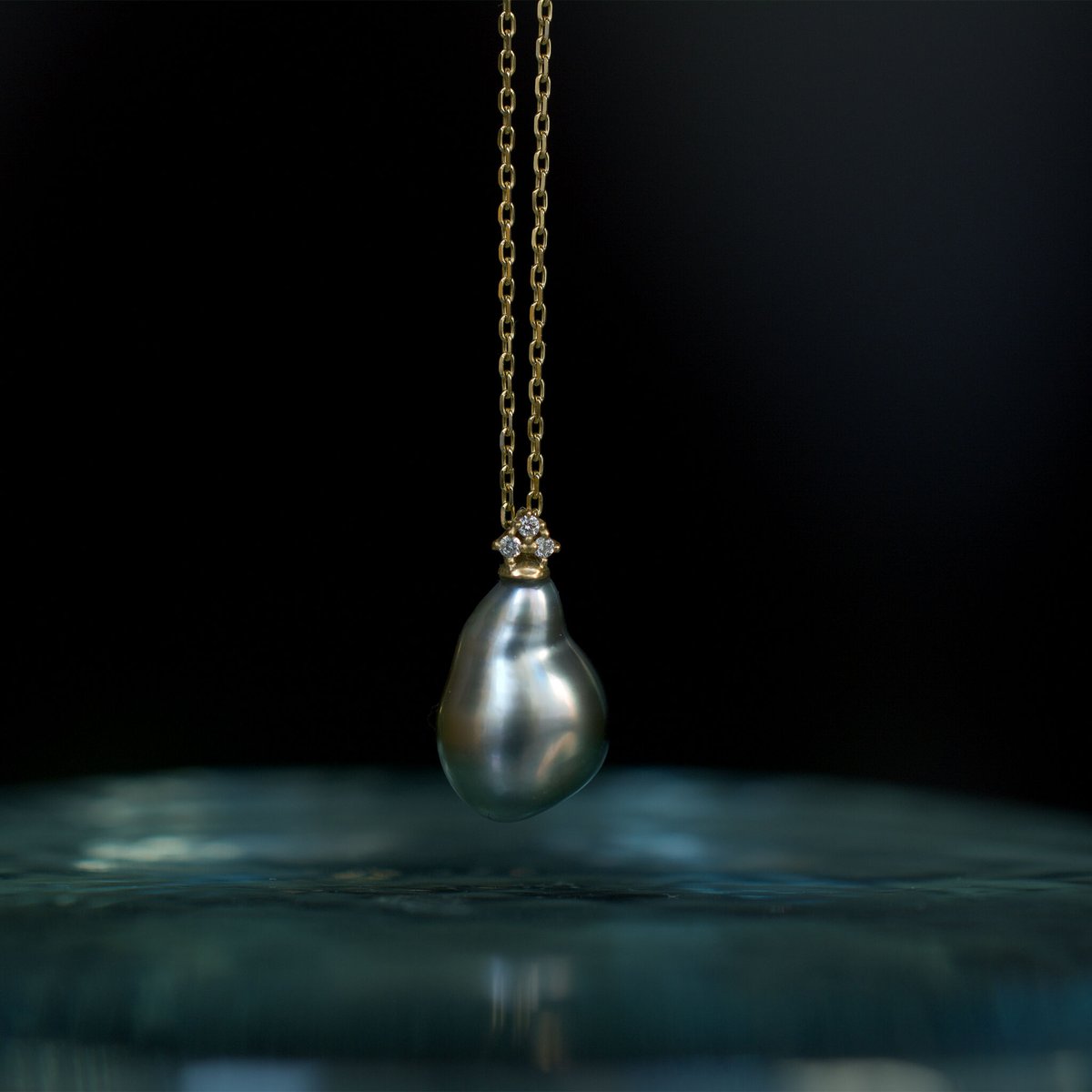 ballon south sea pearl diamond necklace | shink...