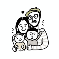 スタンプ風似顔絵♡