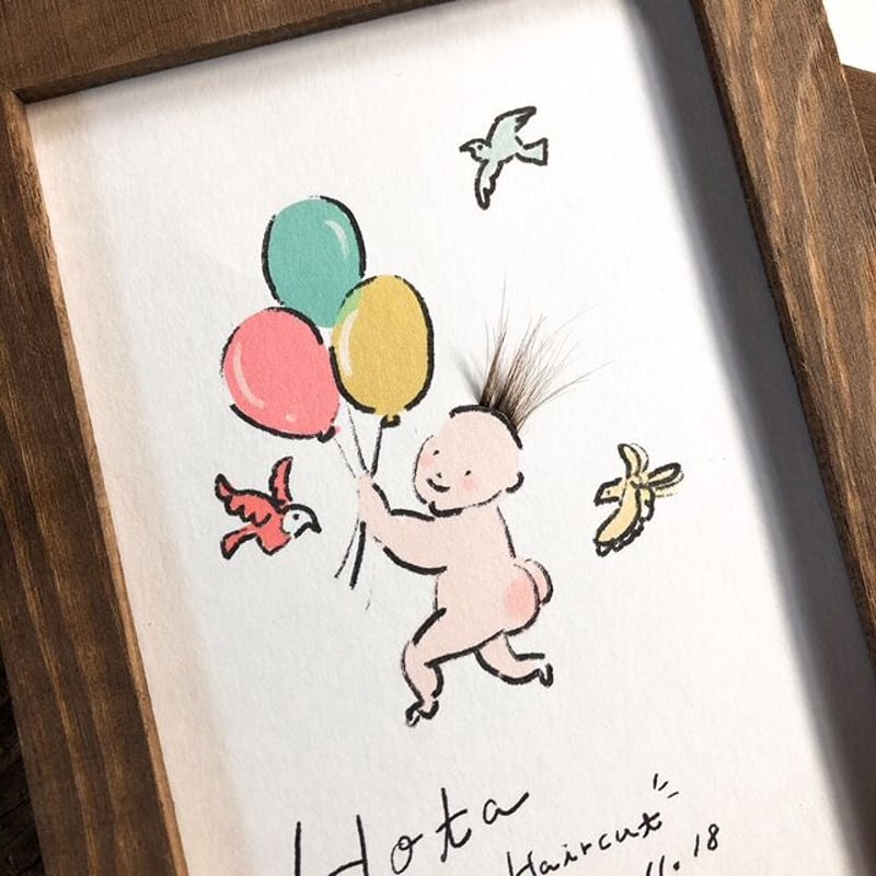 赤ちゃんファーストヘアカットアート | Ricco.Shop