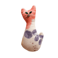 ねこブローチ