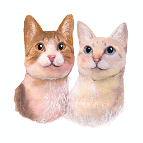 ペットさん似顔絵サービス♡