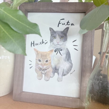 ペットさん似顔絵サービス♡