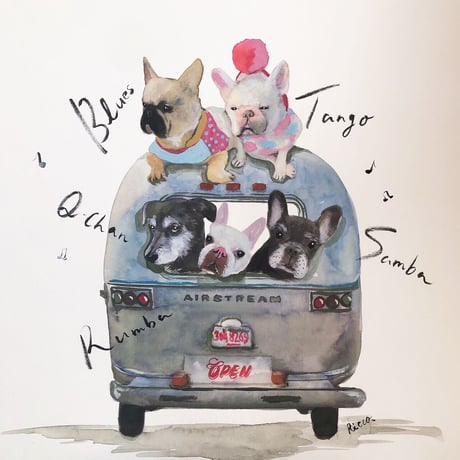 ペットさん似顔絵サービス♡
