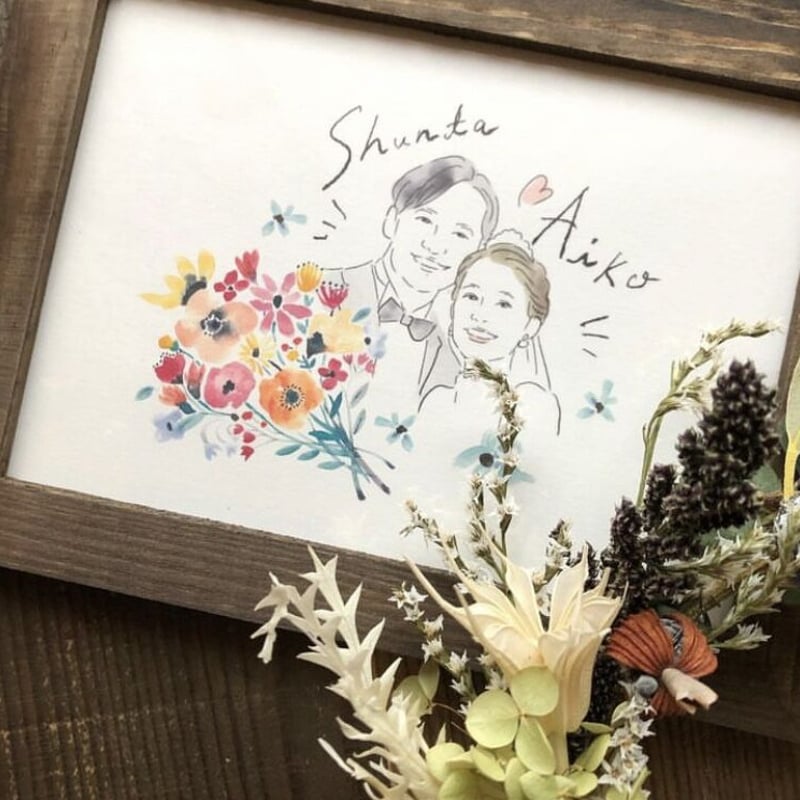 似顔絵ギフト 2Lサイズ | Ricco.Shop 似顔絵ギフト 2Lサイズ | Ricco.Shop