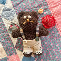 目が回ってるクマくん