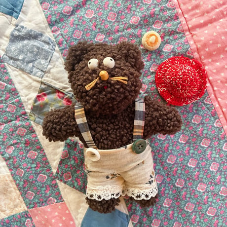 目が回ってるクマくん