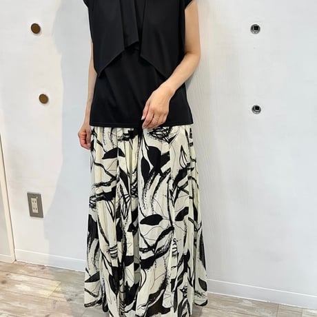 CLOCHE クロシェ ラッフルカットソー 410-85058