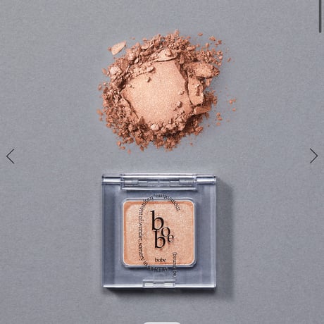 bobe ボウブ プレスドアイシャドウ 400 GLOSSY NUDE 4223690008