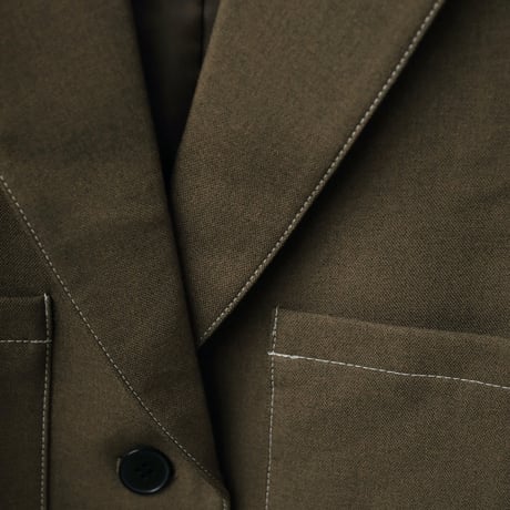 [24’WINTER COLLECTION] ànuke アンヌーク Heather Short Jacket 62420101