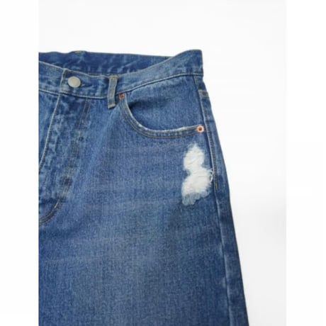 YENN イエン DAMAGED DENIM PANTS Y231-31013QU