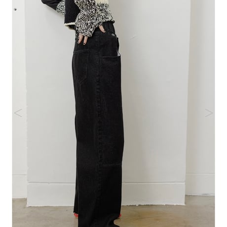 YENN イエン TUCK BELT DESIGN PANTS Y243-31081