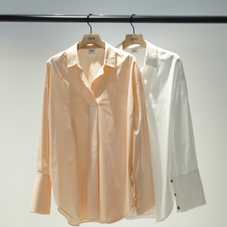 【2024 AUTUMN/WINTER COLLECTION】YENN SKIPPER SHIRT Y244-18101
