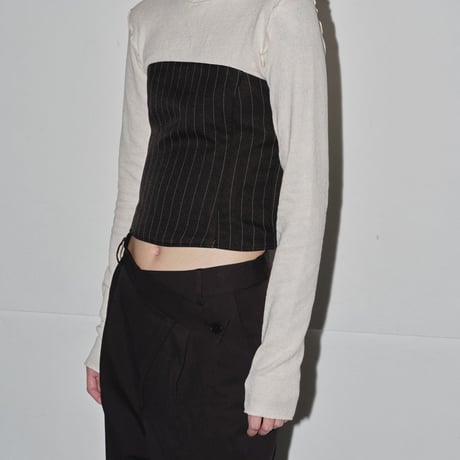 TODAYFUL トゥデイフル Stripe Bustier Tops 12420409