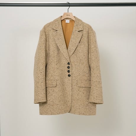 【2024 AUTUMN/WINTER COLLECTION】YENN WOOL TWEED BLAZER Y244-41100