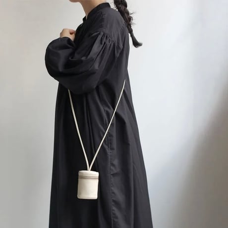 【blancle JAPAN】S.LEATHER CYLINDER BAG bc1227