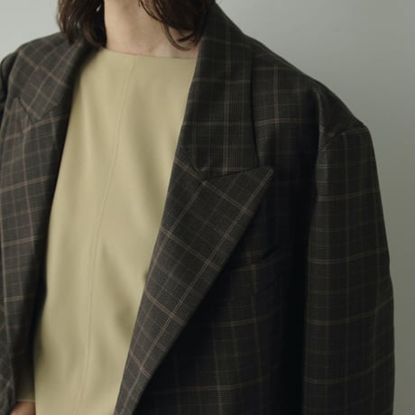 [24’WINTER COLLECTION] ànuke アンヌーク Oversize Double Jacket 62420105