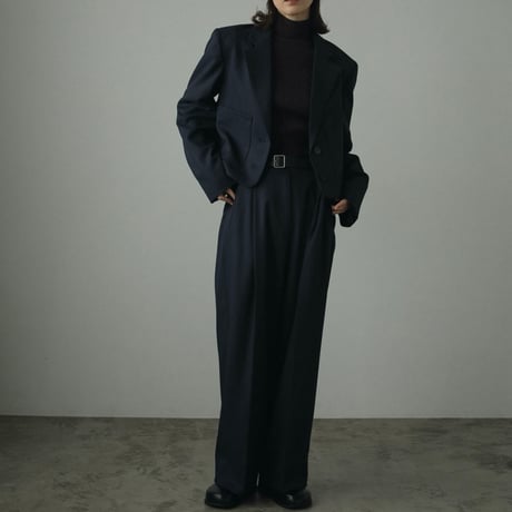 [24’WINTER COLLECTION]ànuke アンヌーク Slit Turtle Knit 62420518