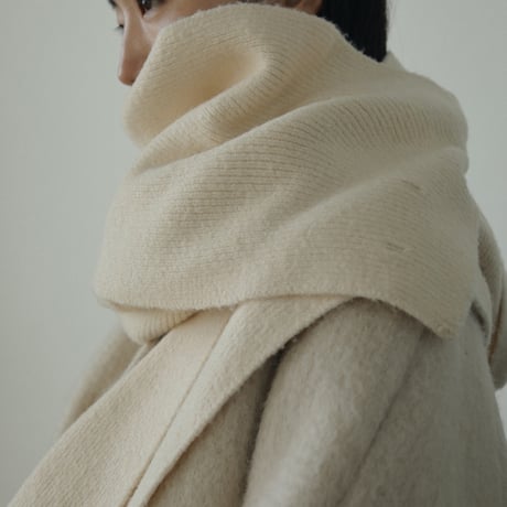 ànuke アンヌーク Hoodie Knit Stole 62421001