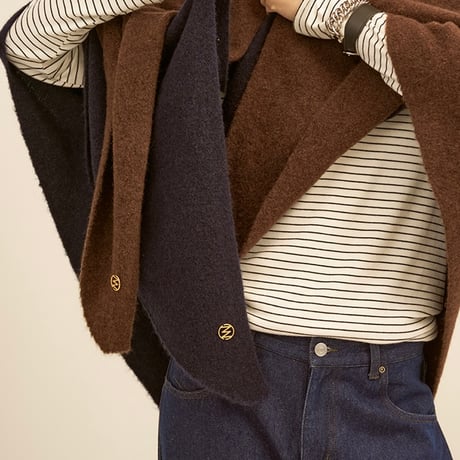 【2024 AUTUMN/WINTER COLLECTION】YENN ALPACA MIX SCARF Y244-91107