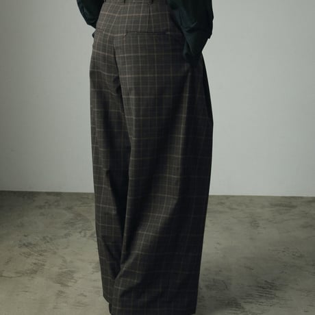 [24’WINTER COLLECTION] ànuke アンヌーク 3tuck Wide Pants 62420715
