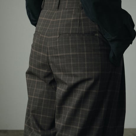 [24’WINTER COLLECTION] ànuke アンヌーク 3tuck Wide Pants 62420715