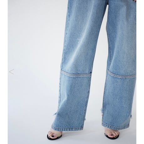 YENN イエン HIGH RISE TUCK WIDE PANTS Y222-31010