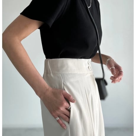 AGAWD アガウド high waist straight pants 2417-221472