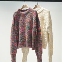 【2024 AUTUMN/WINTER COLLECTION】YENN MIX COLOR SLUB PO Y244-98109