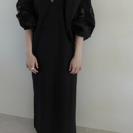 [ànuke 2024 Spring Summer Collection] Cutwork Embroidery Dress 62410304