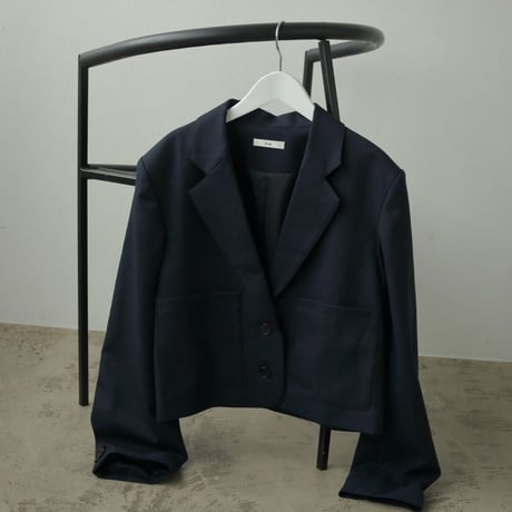 [24’WINTER COLLECTION] ànuke アンヌーク Heather Short Jacket 62420101
