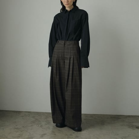 [24’WINTER COLLECTION] ànuke アンヌーク 3tuck Wide Pants 62420715