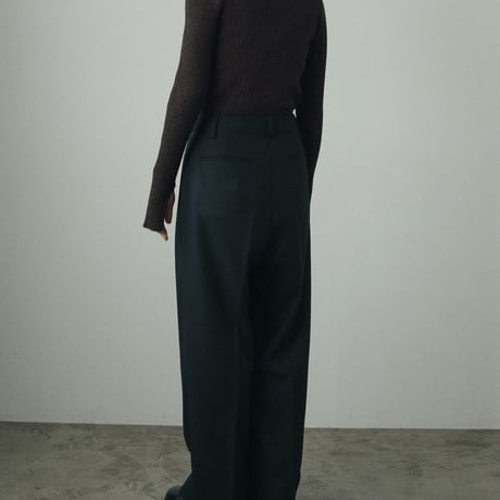 [24’WINTER COLLECTION] ànuke アンヌーク Heather Tuck Pants