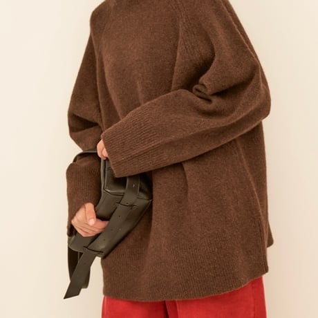 【2024 AUTUMN/WINTER COLLECTION】YENN ALPACA MIX SWEATER Y244-91108