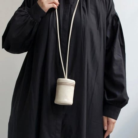 【blancle JAPAN】S.LEATHER CYLINDER BAG bc1227