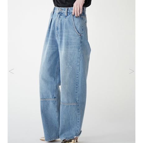 YENN イエン HIGH RISE TUCK WIDE PANTS Y222-31010
