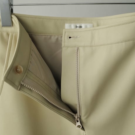[24’WINTER COLLECTION] ànuke アンヌーク Ecoleather Tight Skirt 62420804