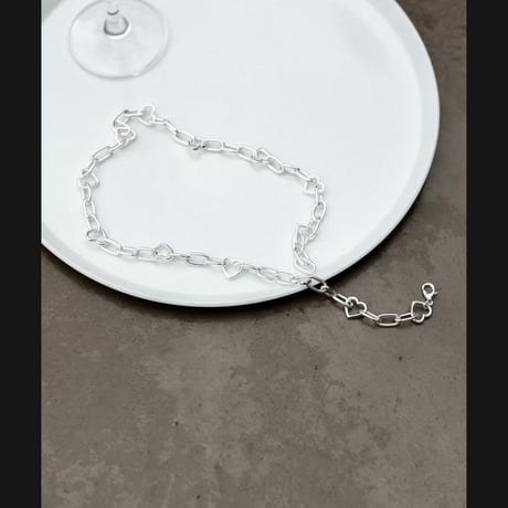 AGAWD アガウド Heart Chain Necklace〈2402-911161〉