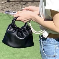 Ungrid アングリッドギャザーハンドミニバック