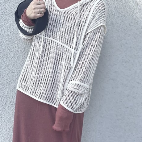 AGAWD アガウド Sheer Turtle Onepiece シアータートルワンピース〈2301-440790〉