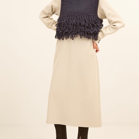 【2024 AUTUMN/WINTER COLLECTION】YENN LOOP HAND KNIT VEST Y244-98110
