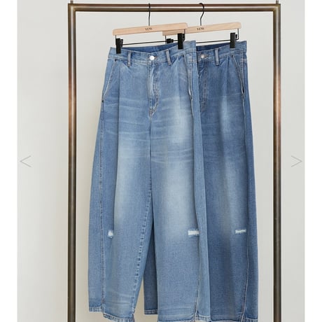 YENN イエン CURVED SEAM DENIM PT Y234-31041