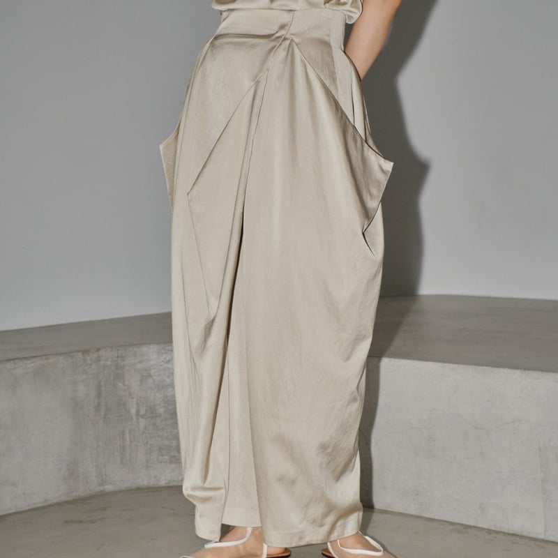 スカート TODAYFUL Drape Satin Skirt 38 TODAYFUL トゥデイフル Satin Drape Skirt 12410803 | AM