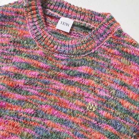 【2024 AUTUMN/WINTER COLLECTION】YENN MIX COLOR SLUB PO Y244-98109