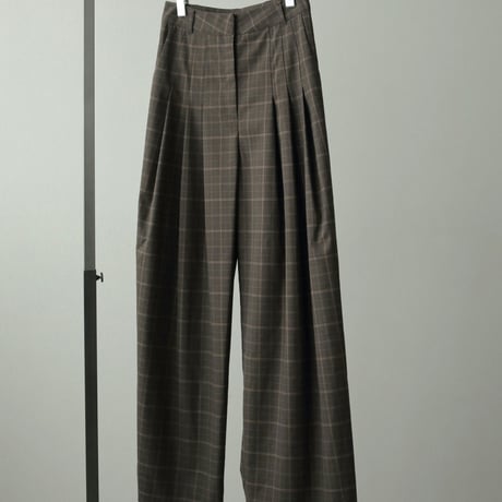 [24’WINTER COLLECTION] ànuke アンヌーク 3tuck Wide Pants 62420715