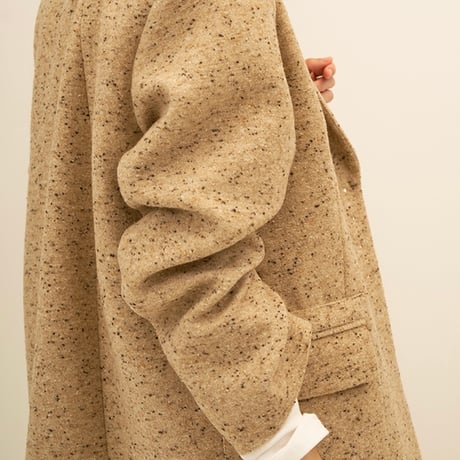 【2024 AUTUMN/WINTER COLLECTION】YENN WOOL TWEED BLAZER Y244-41100