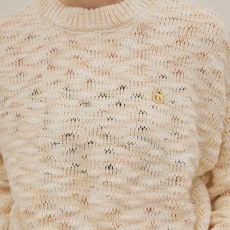 【2024 AUTUMN/WINTER COLLECTION】YENN MIX COLOR SLUB PO Y244-98109