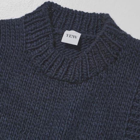 【2024 AUTUMN/WINTER COLLECTION】YENN LOOP HAND KNIT VEST Y244-98110