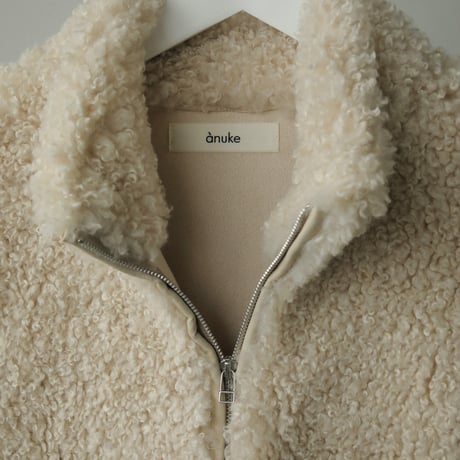 [24’WINTER COLLECTION] ànuke アンヌーク Eco Fur Vest 62420102